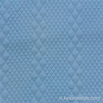 100% polyester jacquard quilted vải dệt kim